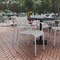 Flash Furniture Silver All-Weather Steel Dining Chair, 2PK 2-XU-CH-10318-ARM-SIL-GG - alternate 1